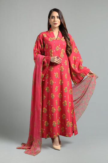 Bareeze PR1533 Red Winter Fall 2024